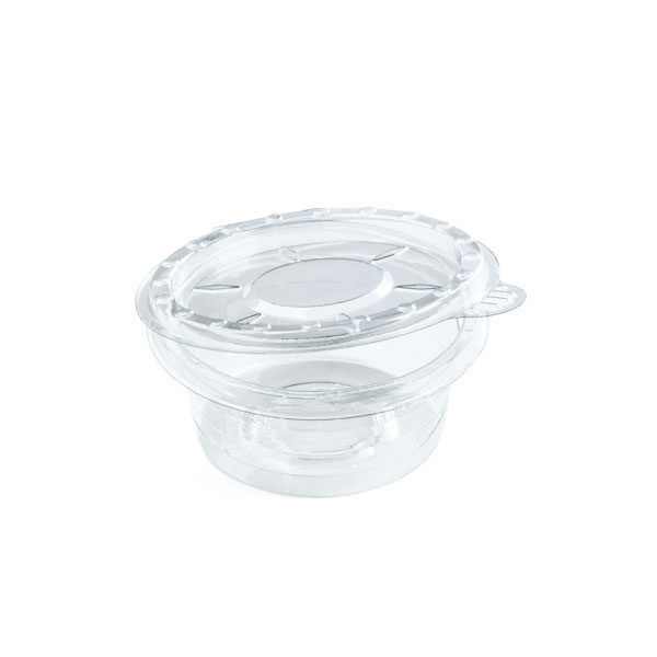 پیاله یکبار مصرف درب دار کوچک